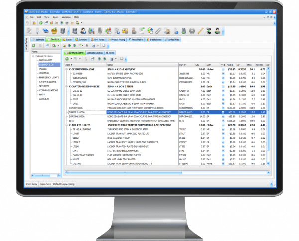 Expert Rates Live Software Best Electrical Estimating Software Australia | Accurate Cost Estimates